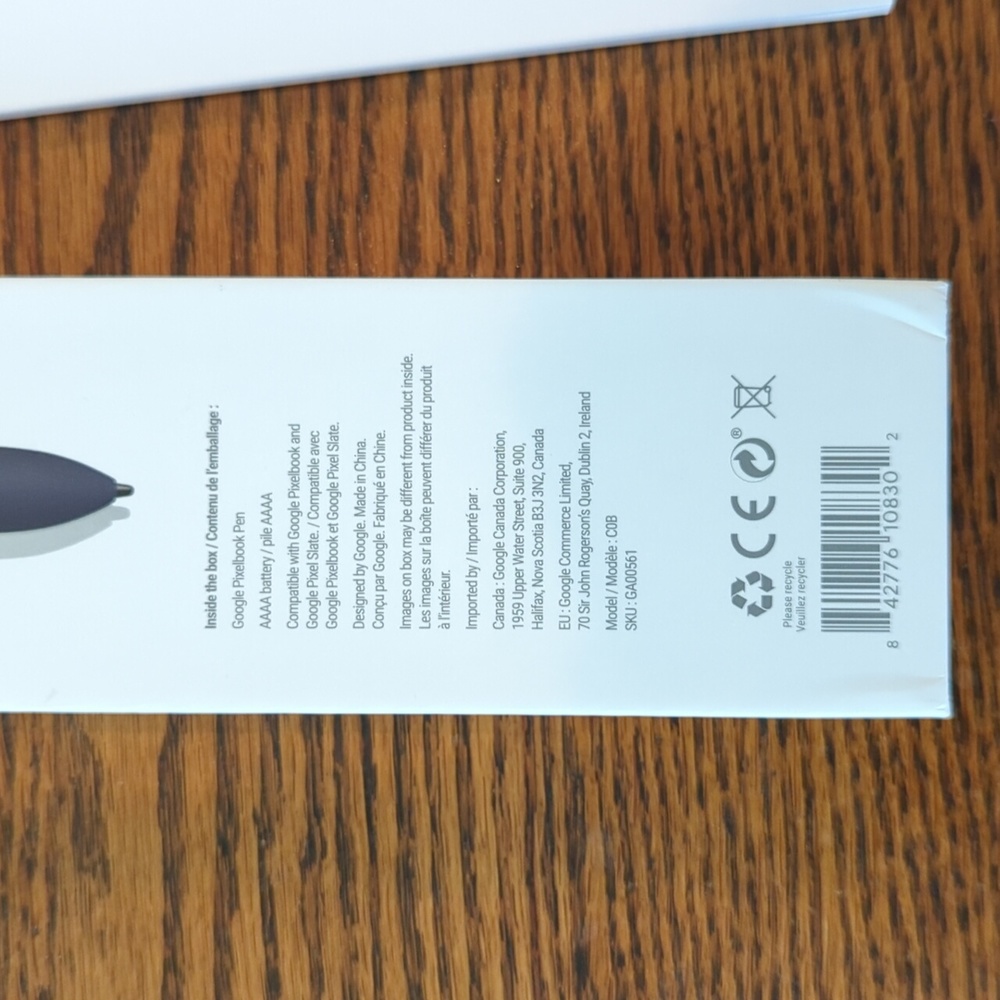 Google Pixelbook Pen (GA00561) - Black - Picture 4 of 4